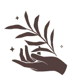 main avec une feuille qui grandit