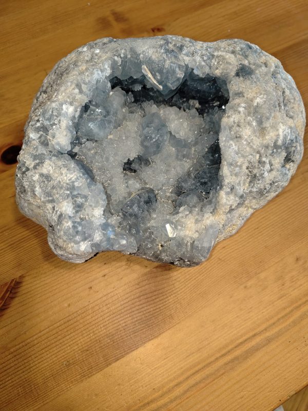 Géode Célestine brute - 5kg700