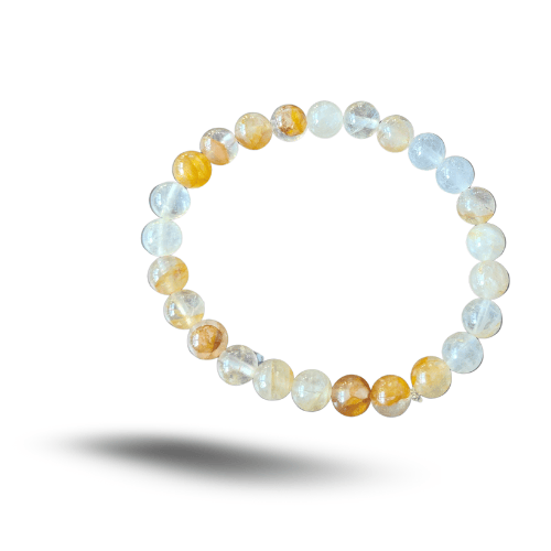 Bracelet Quartz Hématoïde Jaune