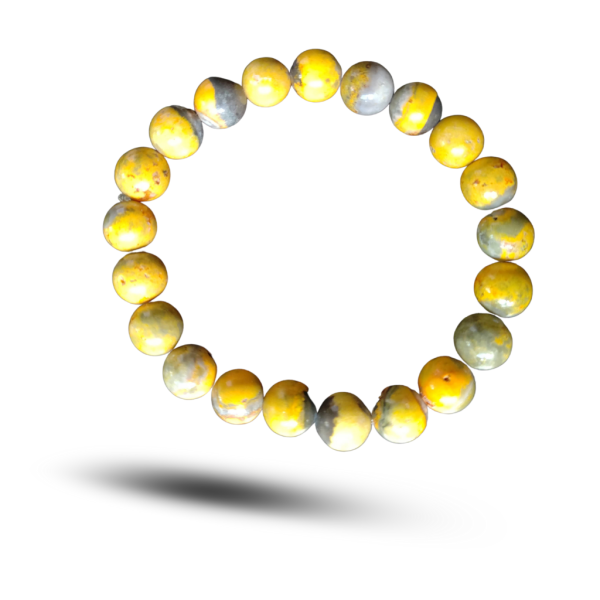 Bracelet Jaspe Bourdon (ou Bublebee) - Qualité Extra